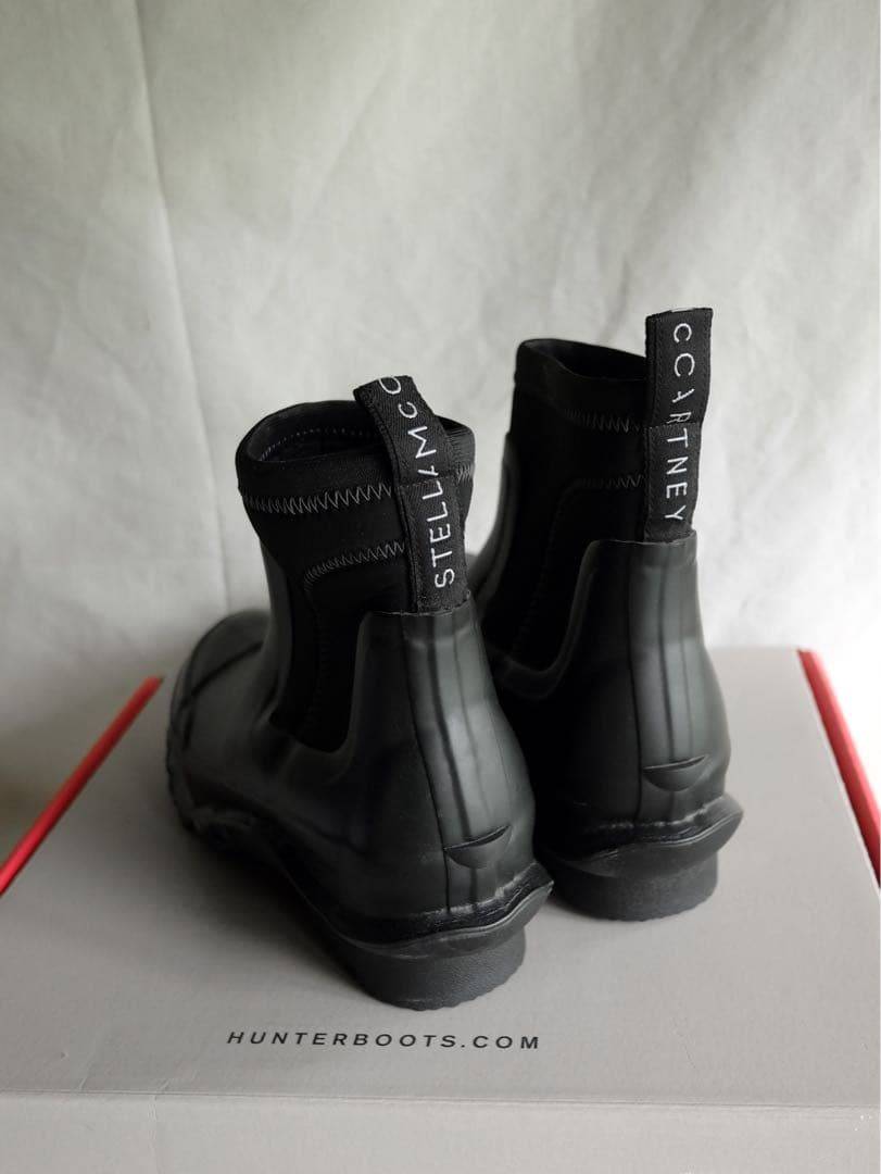 ステラマッカートニーxハンター レインブーツスノーブーツUK8 EU42未
