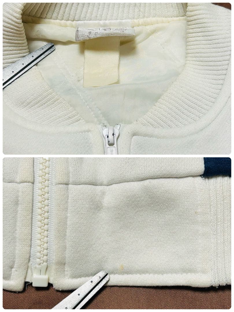 90s adidas アディダス スウェットスタジャン \"LEADER\" 中綿