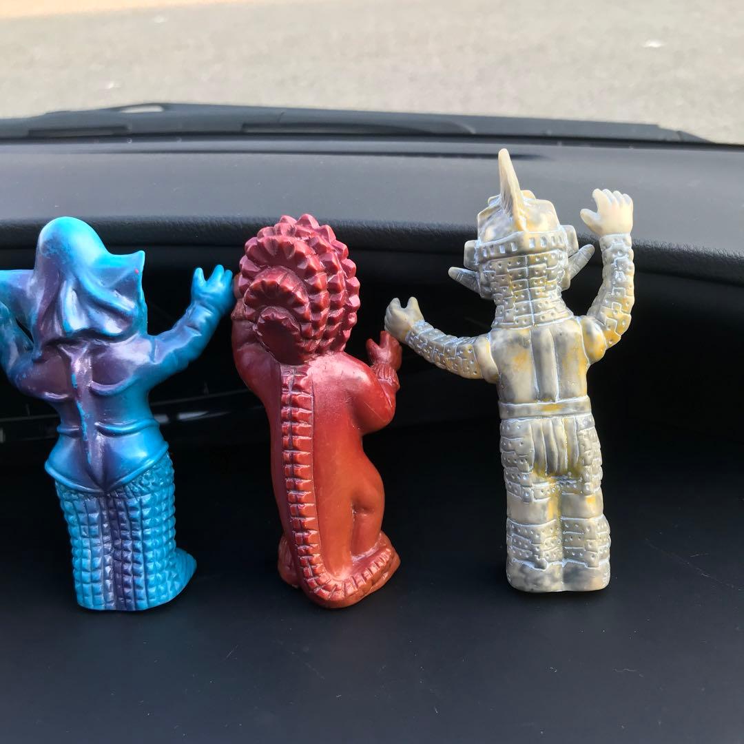 大里玩具 ジャンボ指人形 ソフビ 当時物 ウルトラマン （検索 ブルマァク