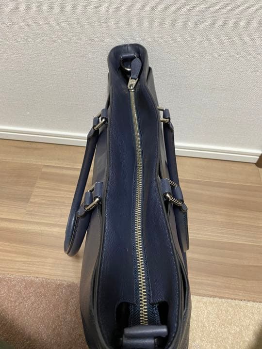 COACH ビジネスバッグ ネイビー トートバッグ A4 大容量 COACH トート