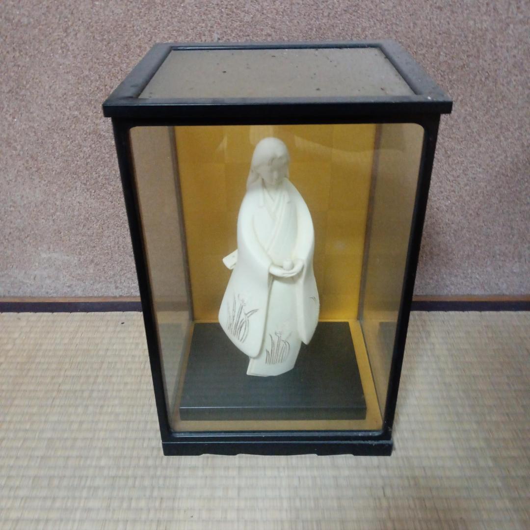 白い陶器製人形 絵付け前の欧風陶器製人形 日本製 美濃焼 白い陶器製人形 ドール