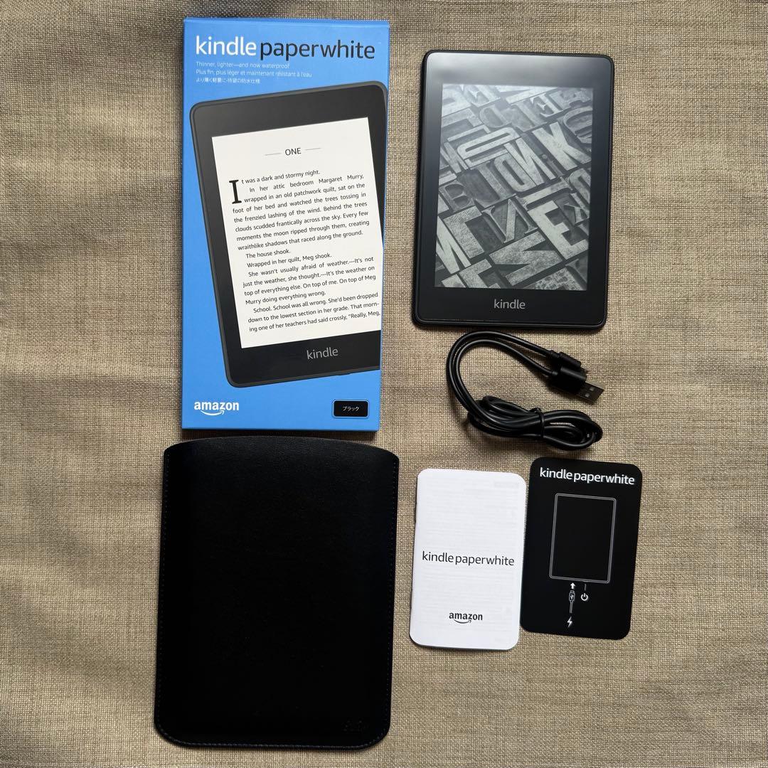 Kindle Paperwhite 防水　wifi 32GB ブラック　広告なし P*a様 kindle paperwhite 防水機能搭載 32GB ブラック Amazon.co.jp