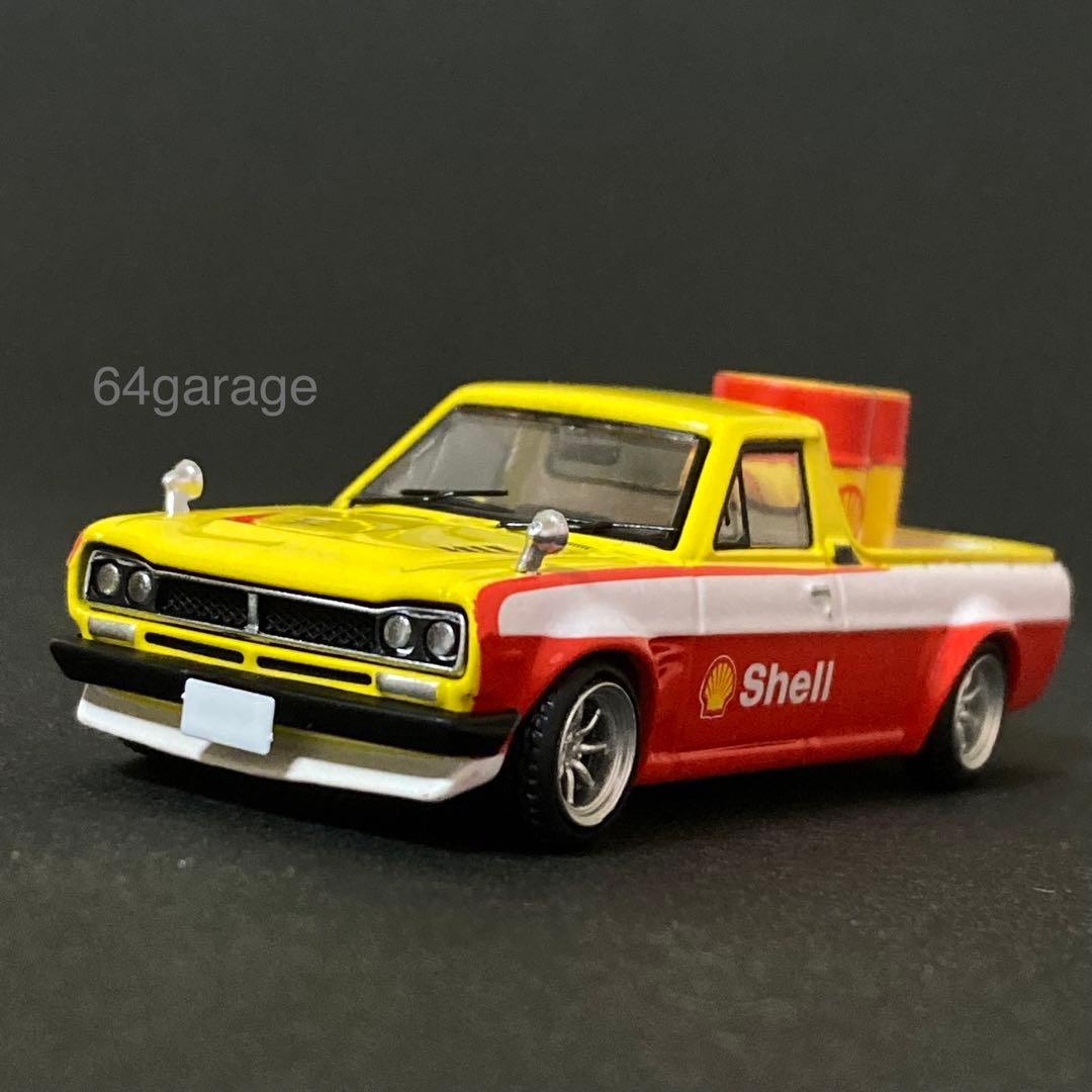 1/64 日産 サニー ハコトラ シェル - メルカリ