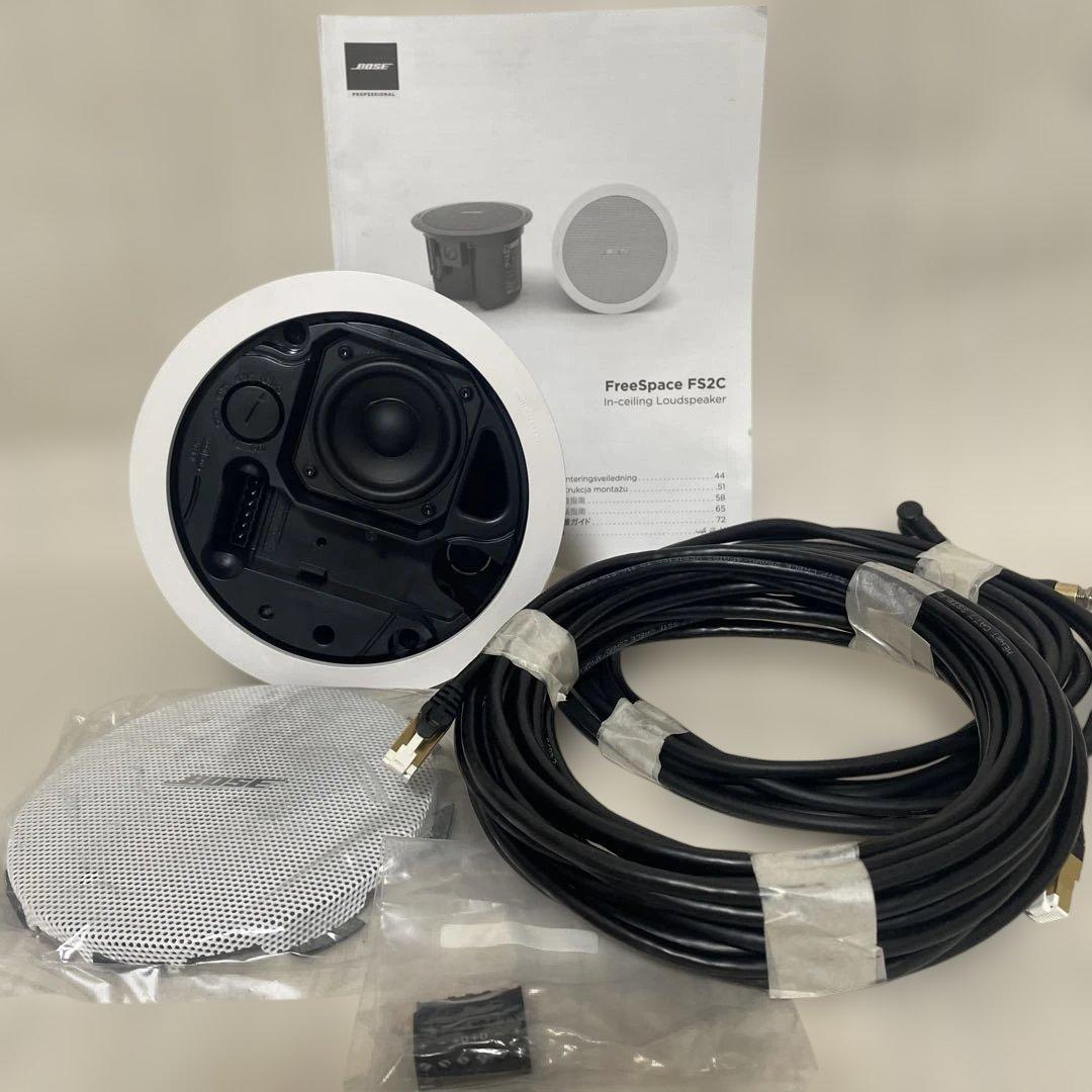 未使用 保管品 Bose FreeSpace FS2C 天井スピーカー 1 個 Amazon.co.jp: Bose スピーカー FreeSpace FS2C ホワイト : 家電＆カメラ