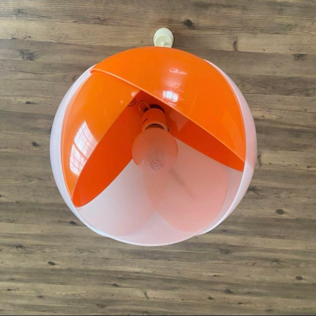 昭和レトロ チューリップライト 当時物 ペンダントライト レトロポップ