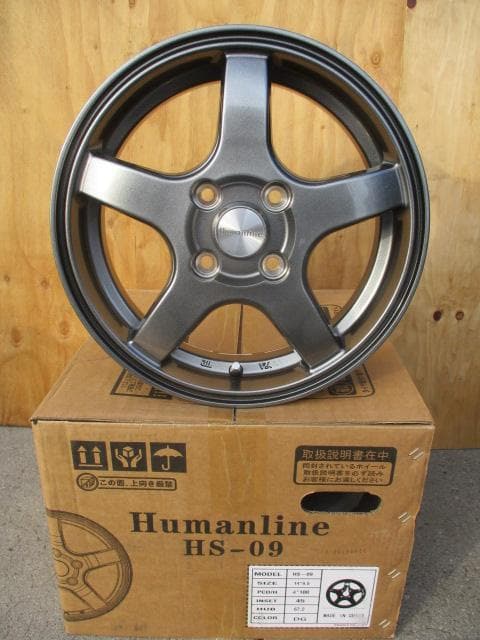 全国送料込◇HS-09　14×4.5J　4本セット　軽自動車 タント・N-BOX