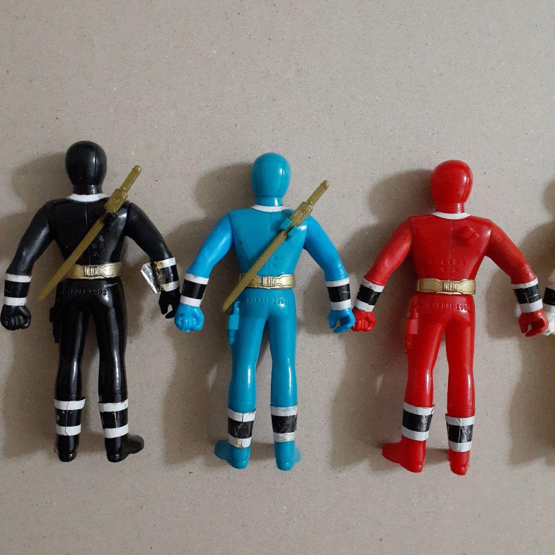 カクレンジャー5セット 忍者戦隊カクレンジャー ソフビフィギュア