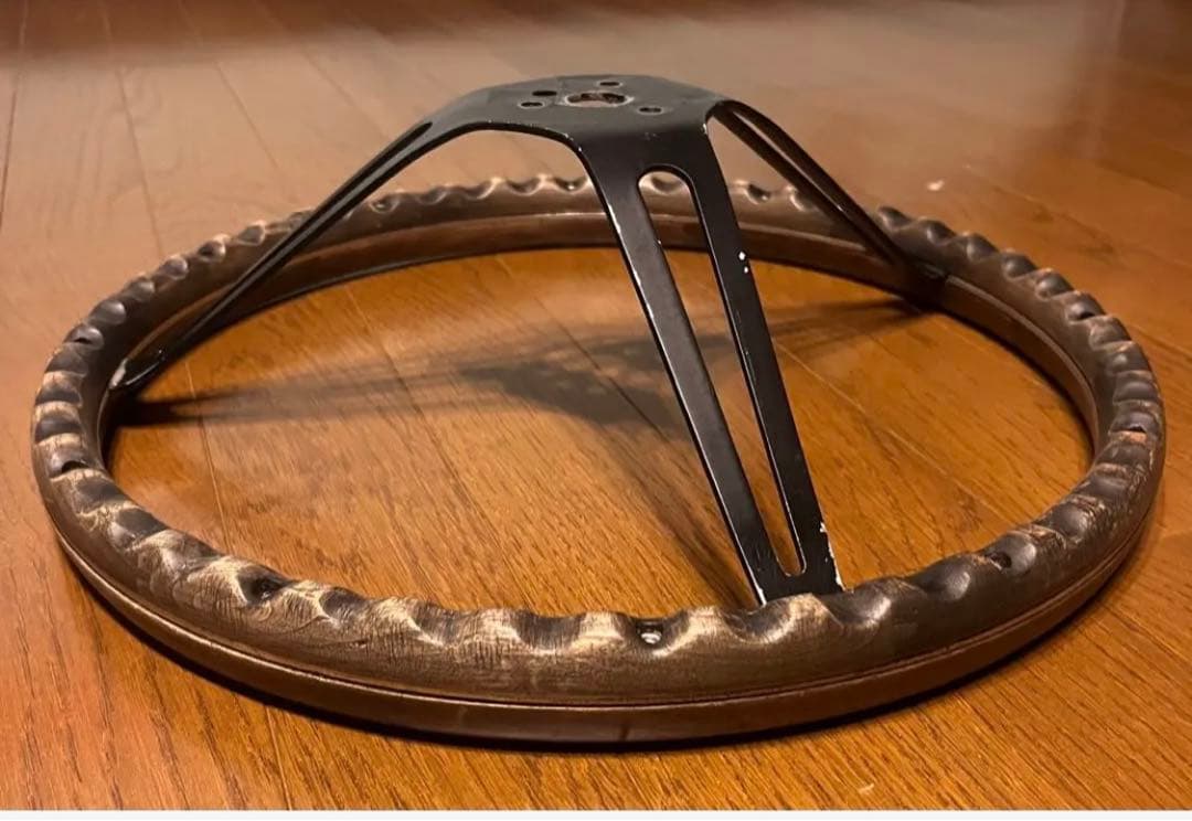 グラント ウッド ステアリング ムーンアイズ アメ車 旧車 - メルカリ