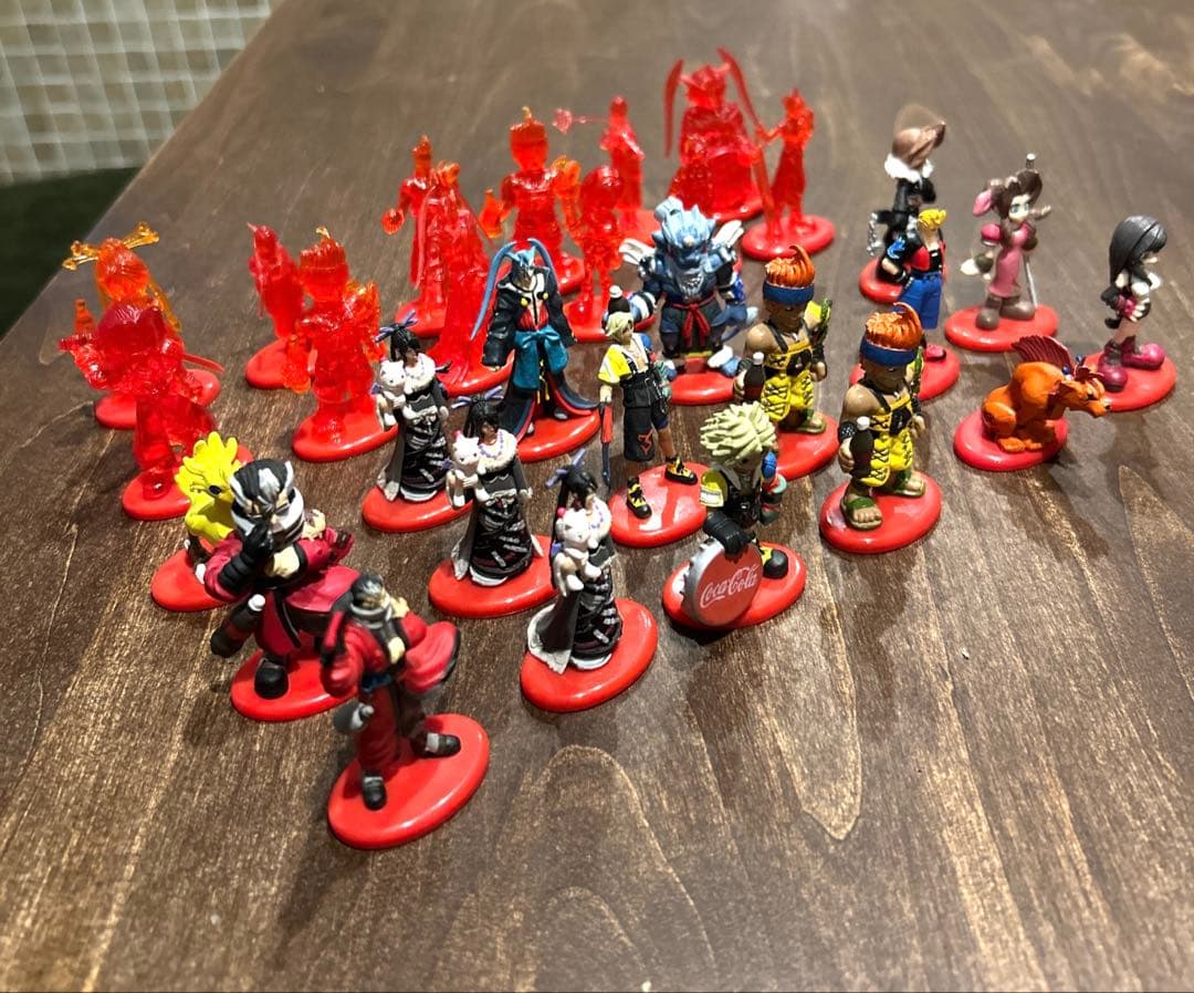 非売品】ファイナルファンタジー コカ・コーラ特典フィギュアセット