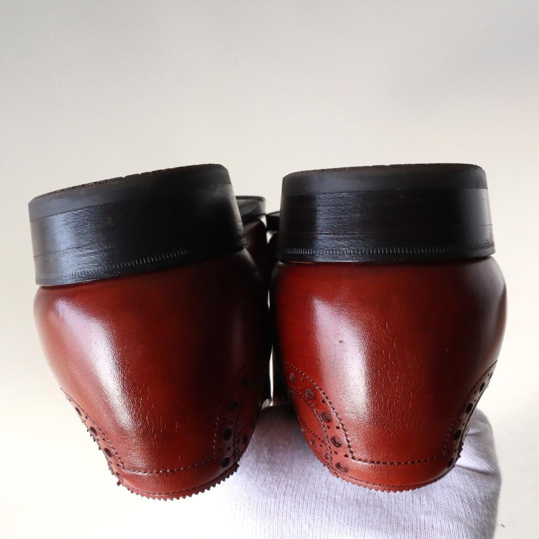 美品 ガジアーノ&ガーリング セントジェームスⅡ 5.5E 24cm チェリー