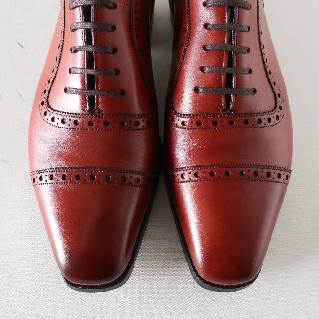 美品 ガジアーノ&ガーリング セントジェームスⅡ 5.5E 24cm チェリー