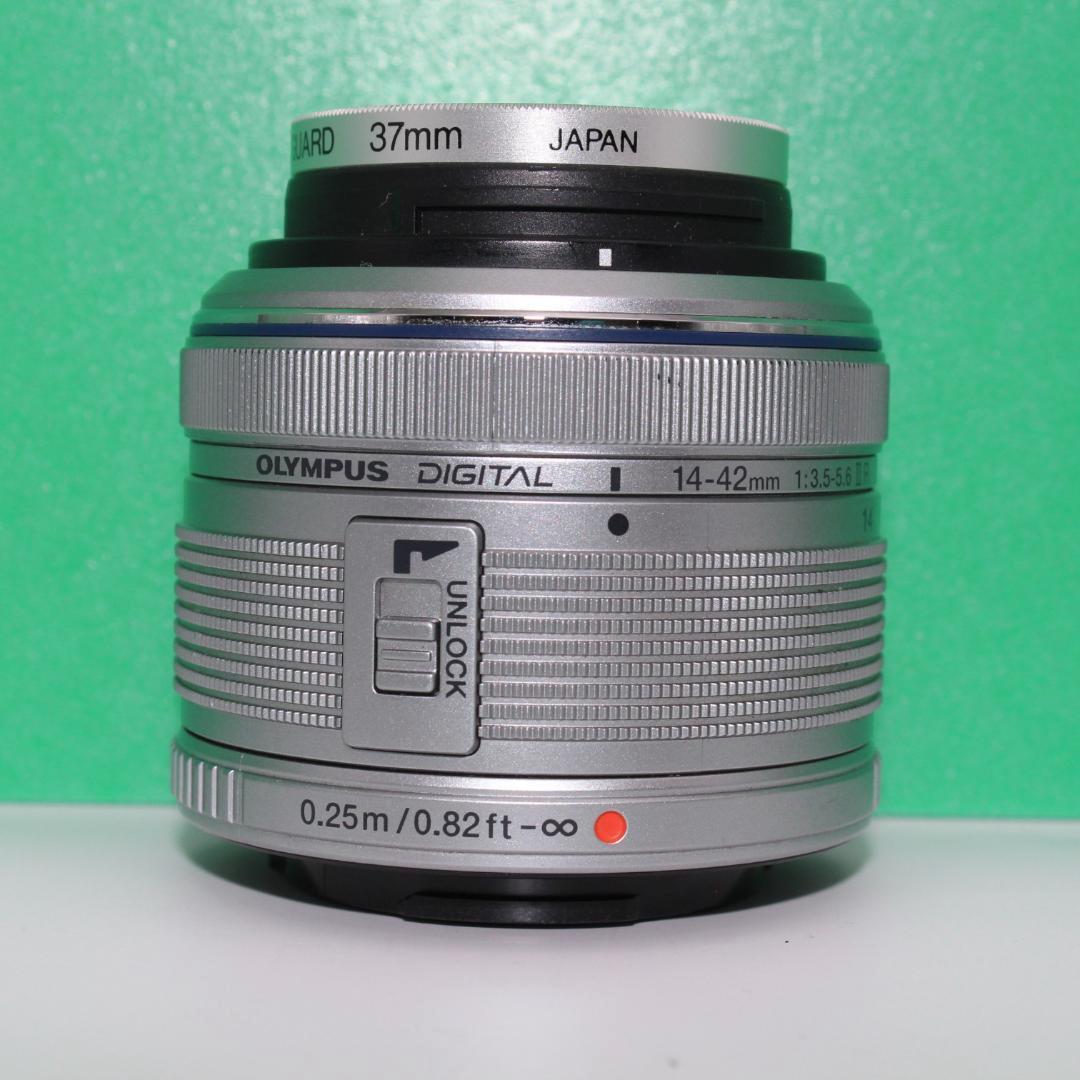 【美品・動作確認済】OLYMPUS 14-42mm F3.5-5.6 標準レンズ