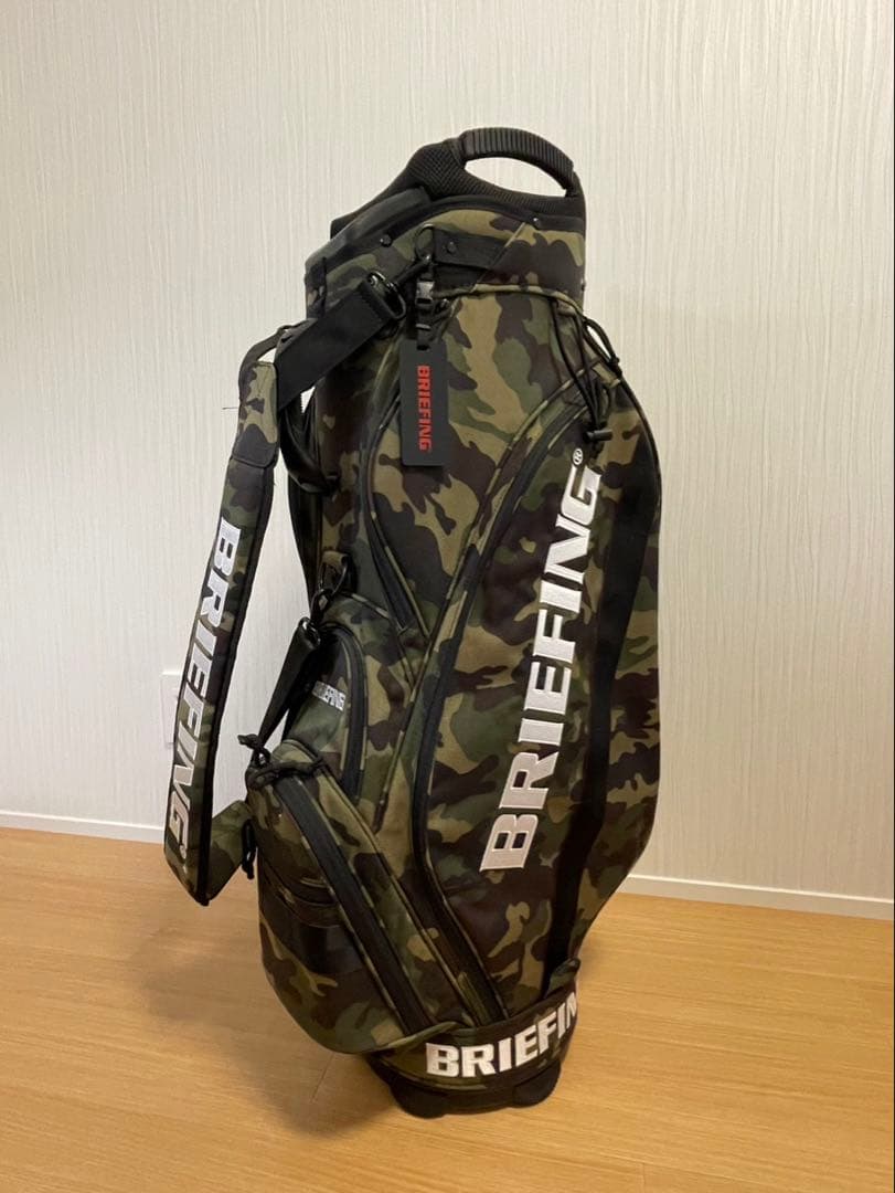 BRIEFING 迷彩 キャディバッグ 美品 美品！BRIEFING ブリーフィング