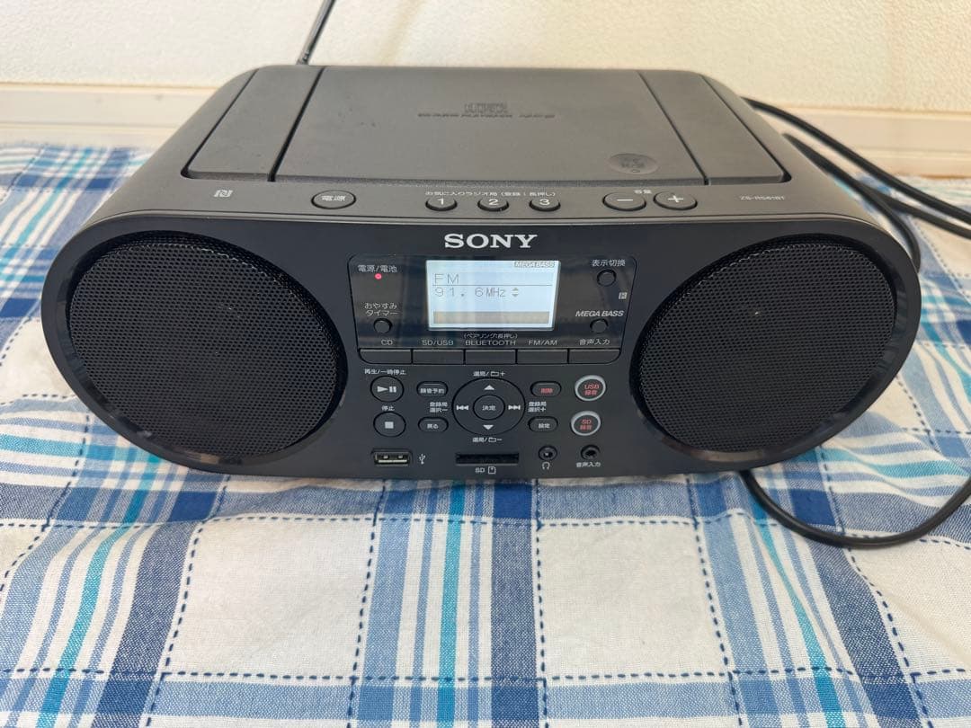 SONY ZS-RS81BT ラジカセ Bluetooth録音対応 - メルカリ
