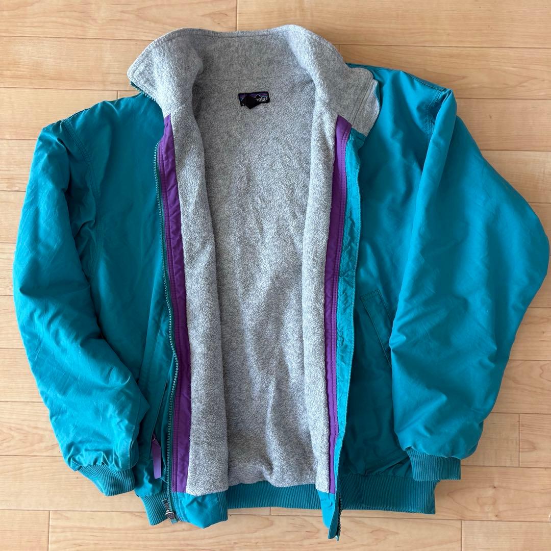patagonia シェルドシンチラジャケット ターコイズ 90s USA - メルカリ