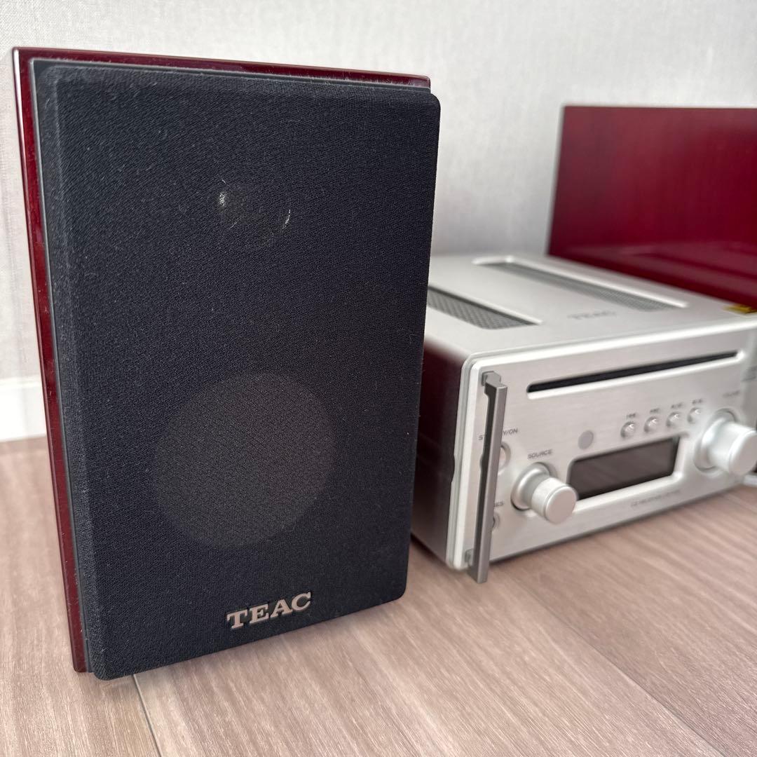 美品】TEAC CR-H101 LS-101HR CDレシーバー スピーカー - メルカリ