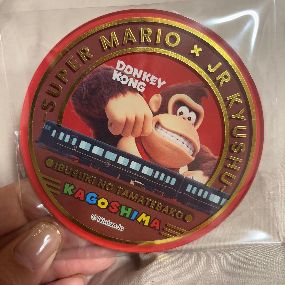 ドンキーコング】スーパーマリオ x JR九州 アクリルマグネット - メルカリ