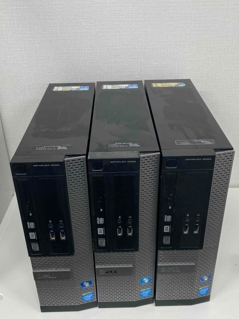 3台_DELL OPTIPLEX3020　各メモリ4GB 　BUSICOM 3台_DELL OPTIPLEX3020 各メモリ4GB BUSICOM 3台_DELL OPTIPLEX3020 各