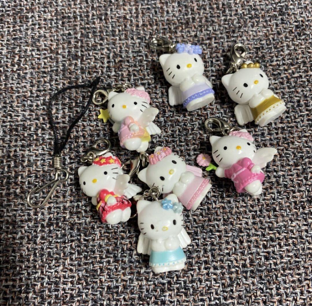 キティ エンジェル ストラップ 希少 - メルカリ