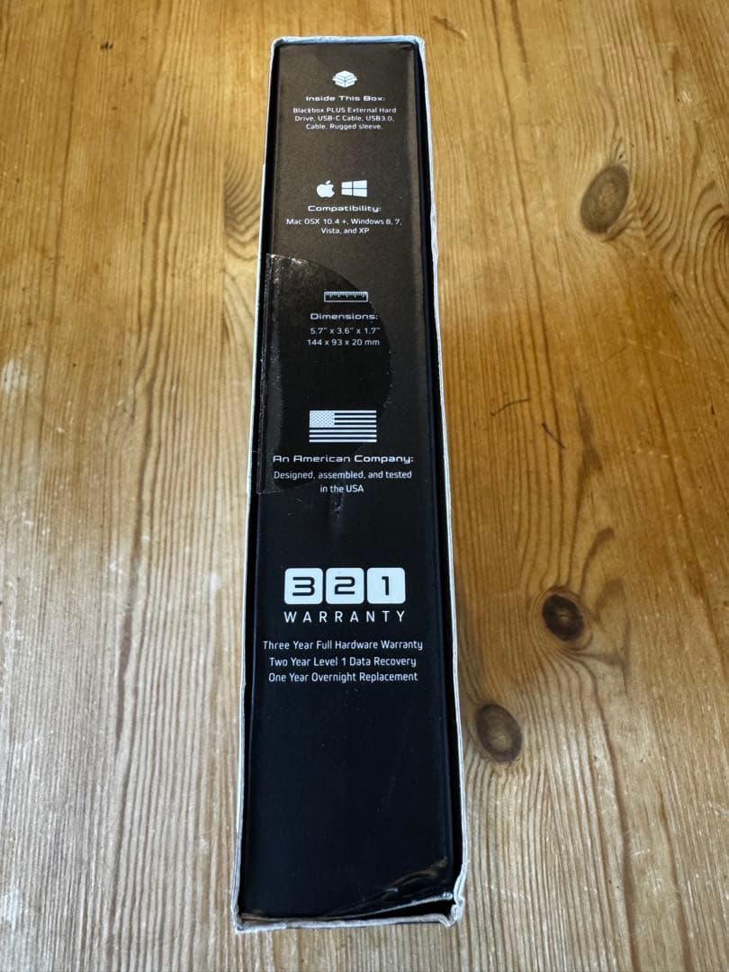 外付けハードディスク・ドライブ Glyph Blackbox Plus 7.68TB SSD