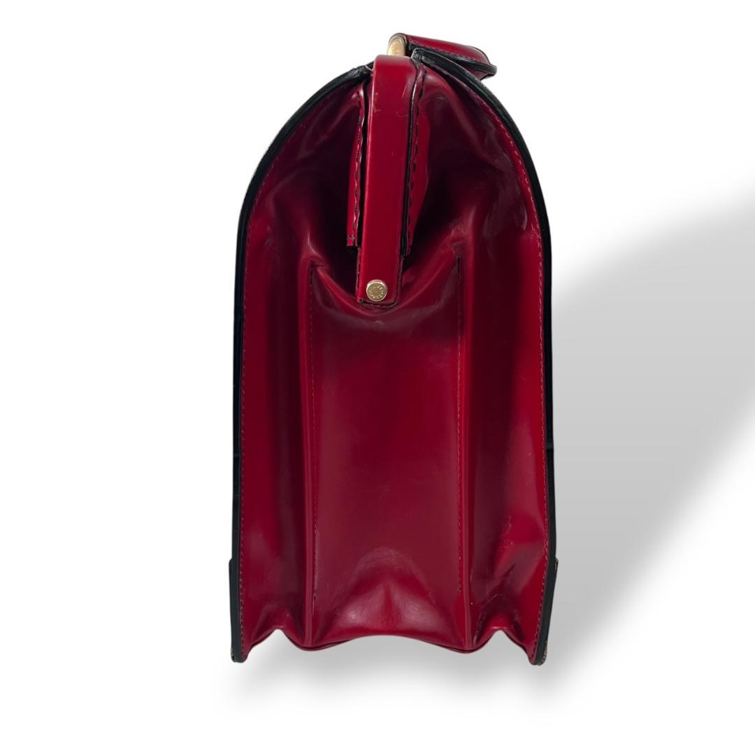 ココマイスター ブライドル ダレスバッグ ビジネスバッグ スイスレッド