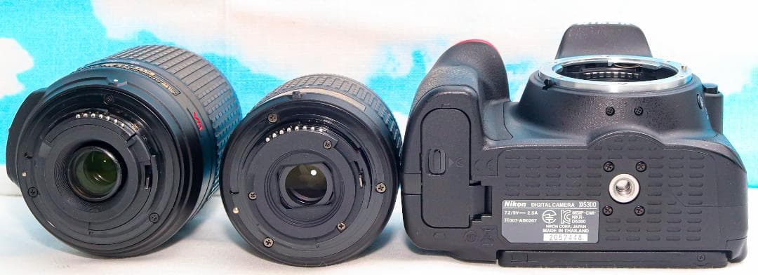 Nikon D5300⭐️ダブルレンズ⭐️Wi-Fi搭載⭐️自撮りがラクラク
