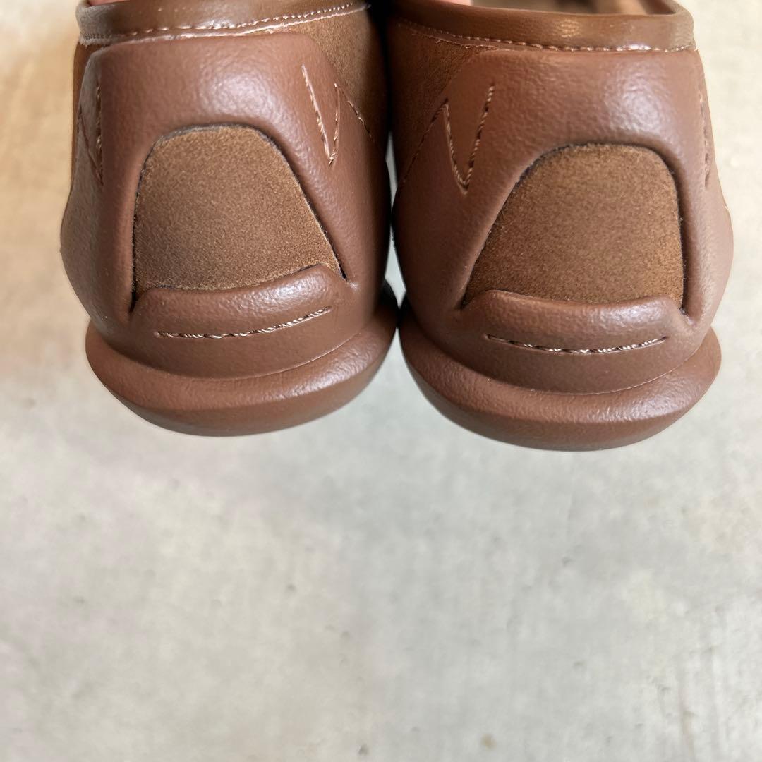 SHISEI/シーセイ 23.5cm スエード ボア フラットパンプス