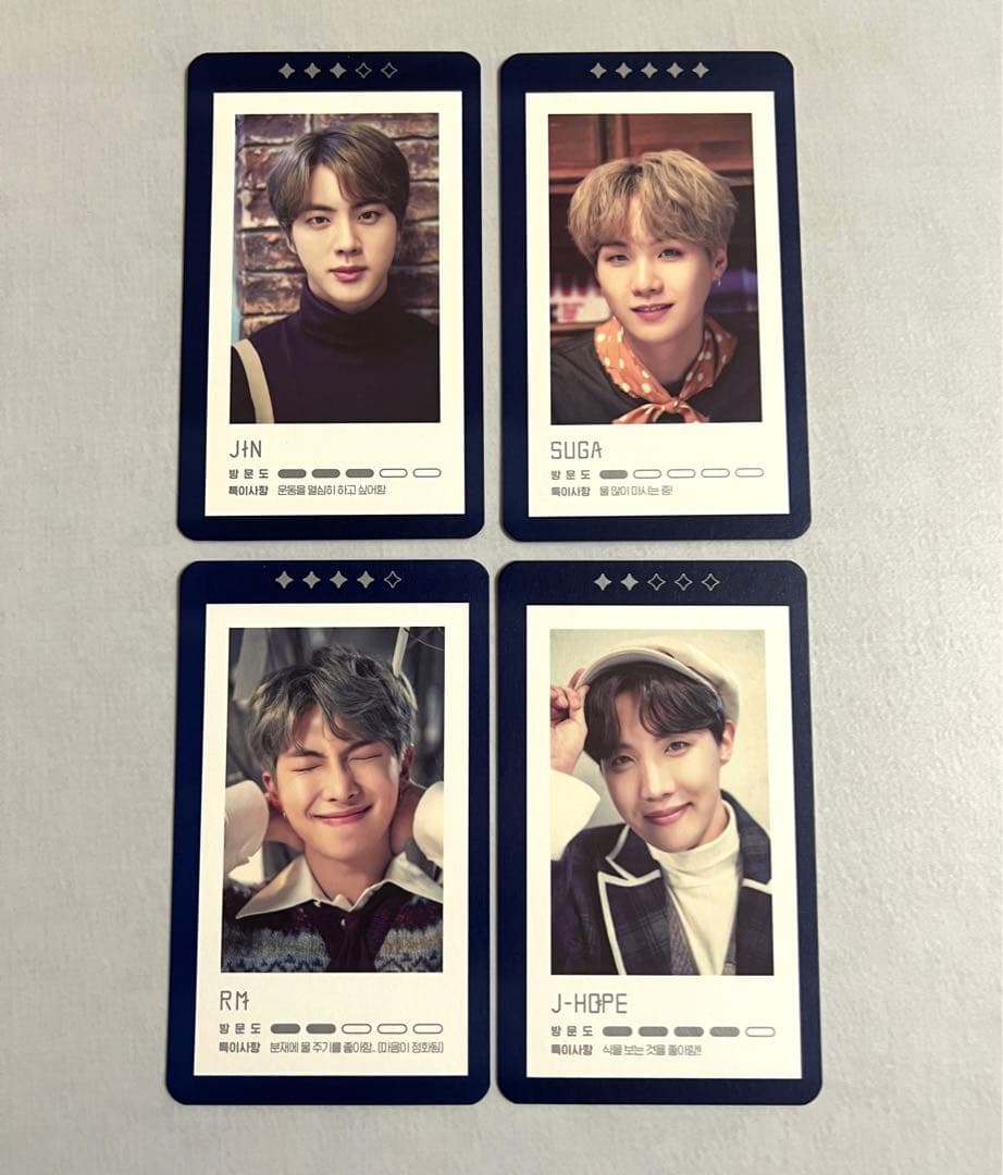 BTS MAGIC SHOP ゲストブックカード マジショ セット - メルカリ