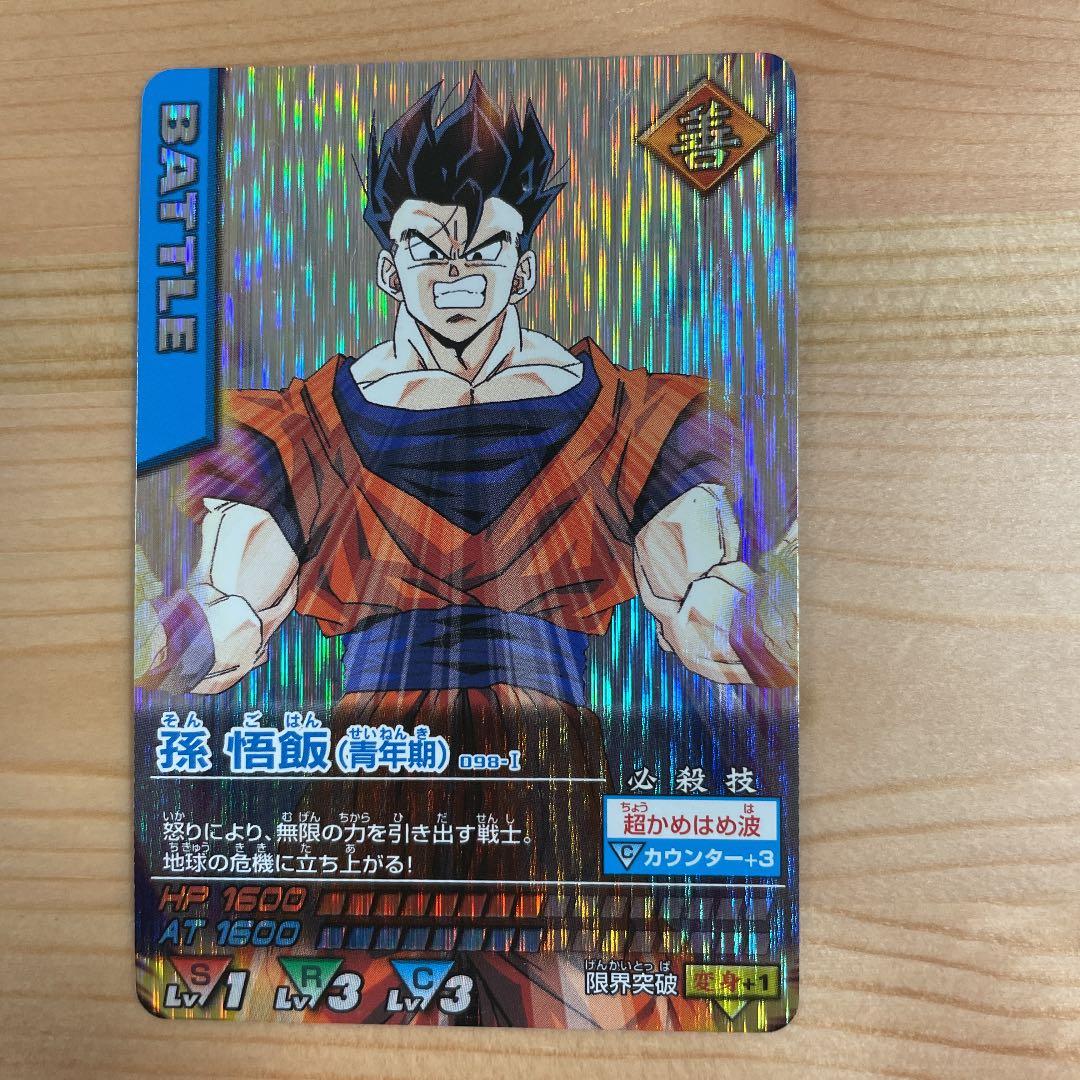 ドラゴンボールデータカードダス 孫悟飯 6枚セット - メルカリ