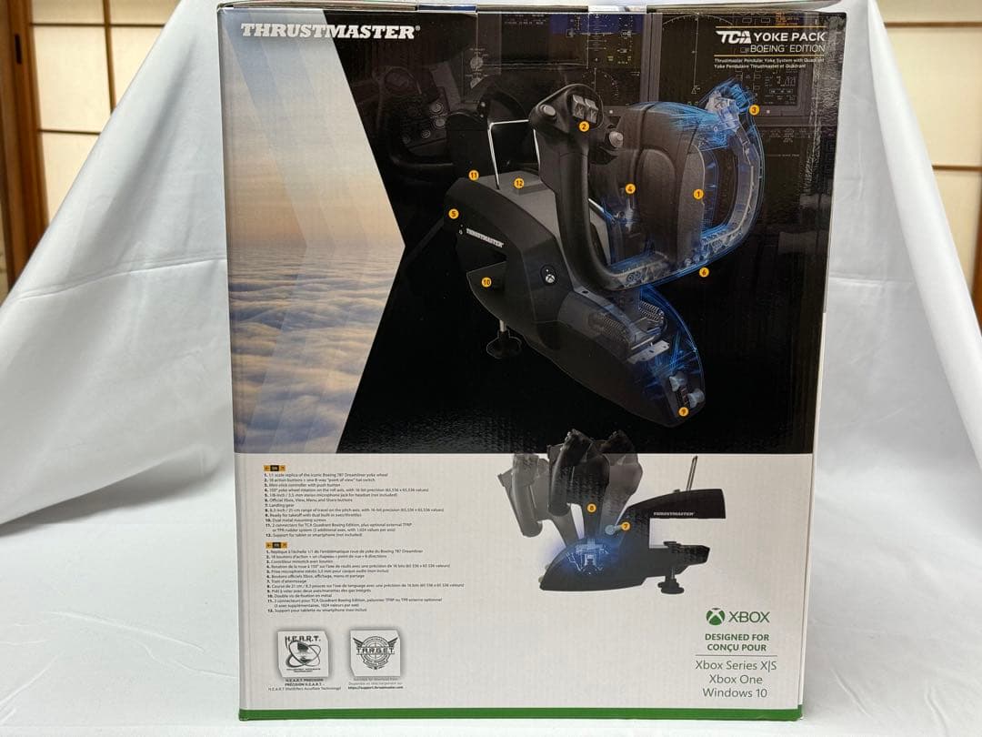 スラストマスター】TCA Yoke Pack Boeing Edition - メルカリ