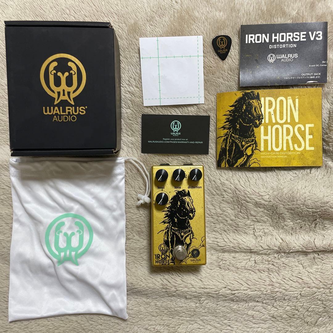 動作確認済】WALRUS AUDIO IRON HORSE V3 - メルカリ