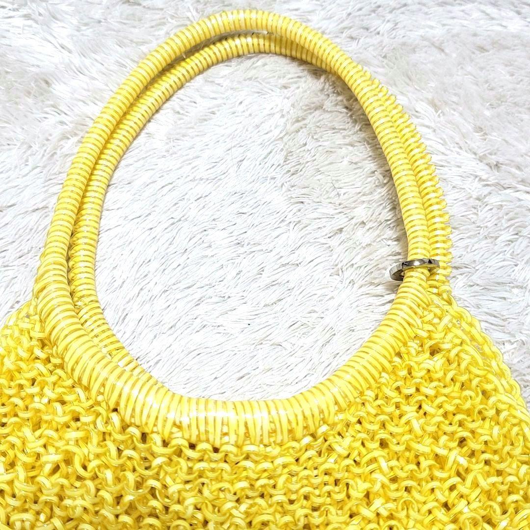 希少色 ANTEPRIMA ワイヤーバッグ イエロー 黄 スクエア - メルカリ