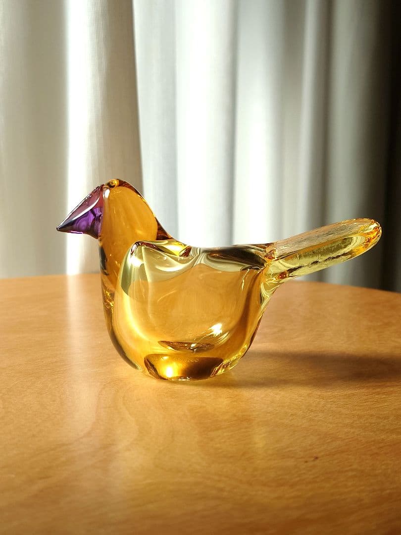 【ゴルゴ31】イッタラ シエッポ イエロー✕アメジスト ゴルゴ31様専用】イッタラ シエッポ イエロー✕アメジスト