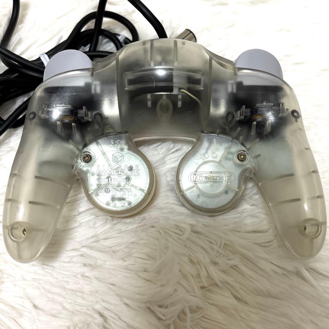 極希少】ゲームキューブ コントローラー スケルトン クリア - メルカリ