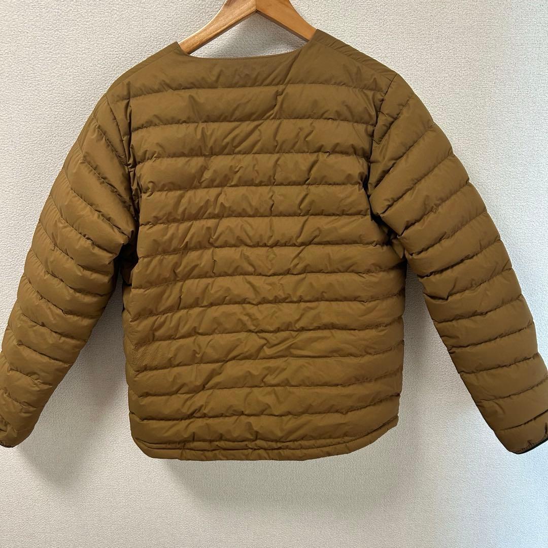 NANGA ナンガ ホワイトレーベル ダウンカーディガン Sサイズ coyote