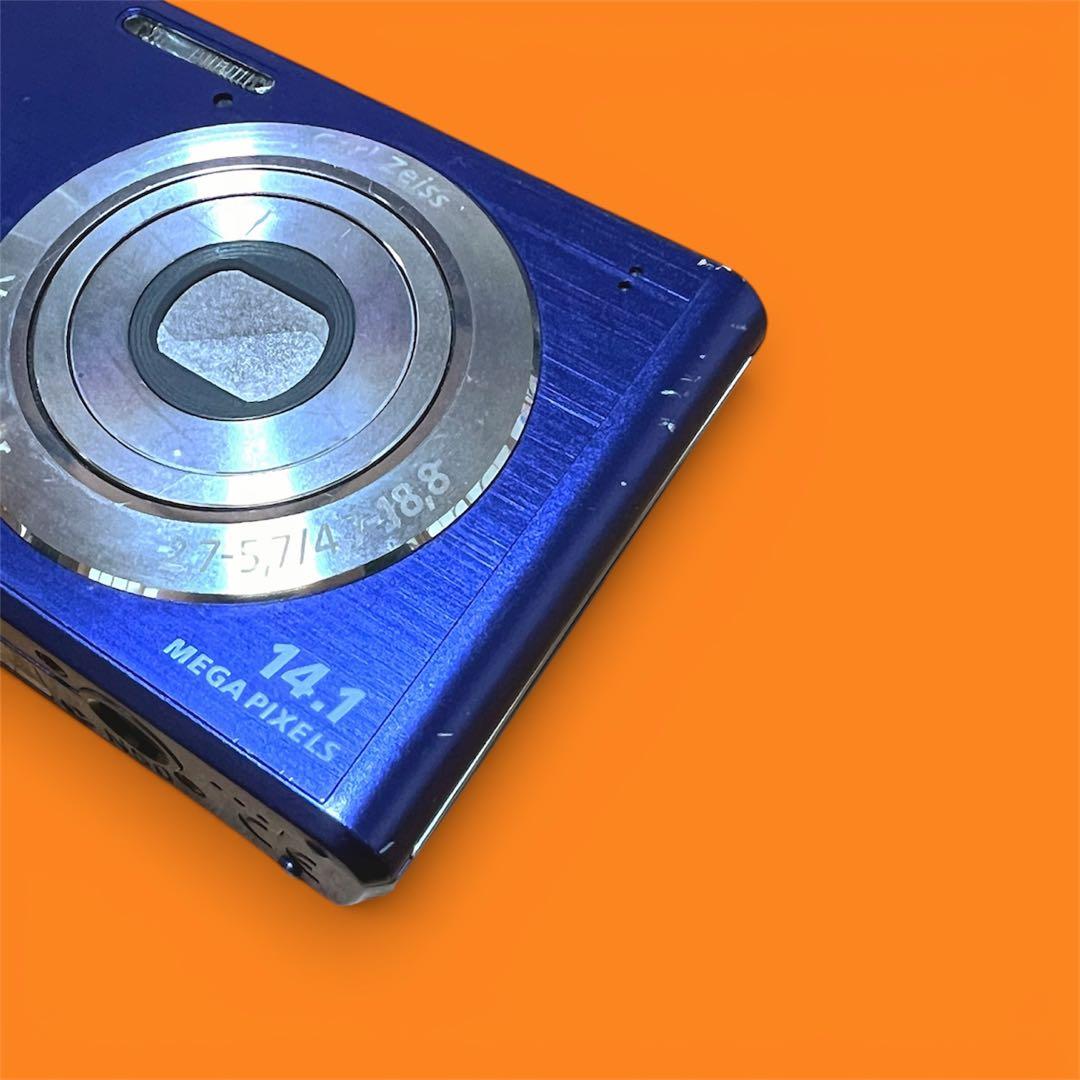 オマケ付き箱付き動作確認済‼️ソニーサイバーショットW550ブルー