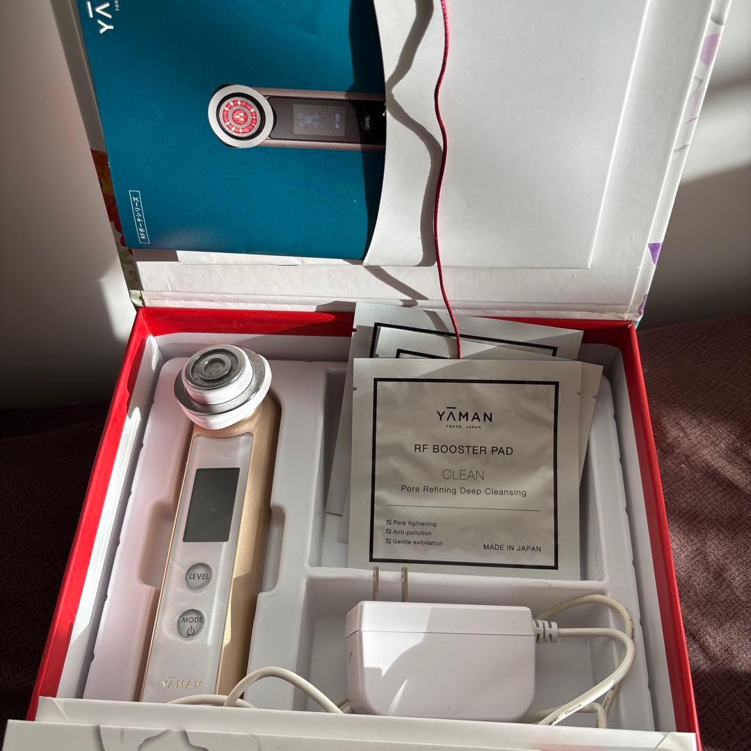 YA-MAN RFボーテプラス HRF-10TN ローションシート3枚付き HRF-10TN-RED 美顔器 RF Beaute（RFボーテ） Photo PLUS（フォトプラス