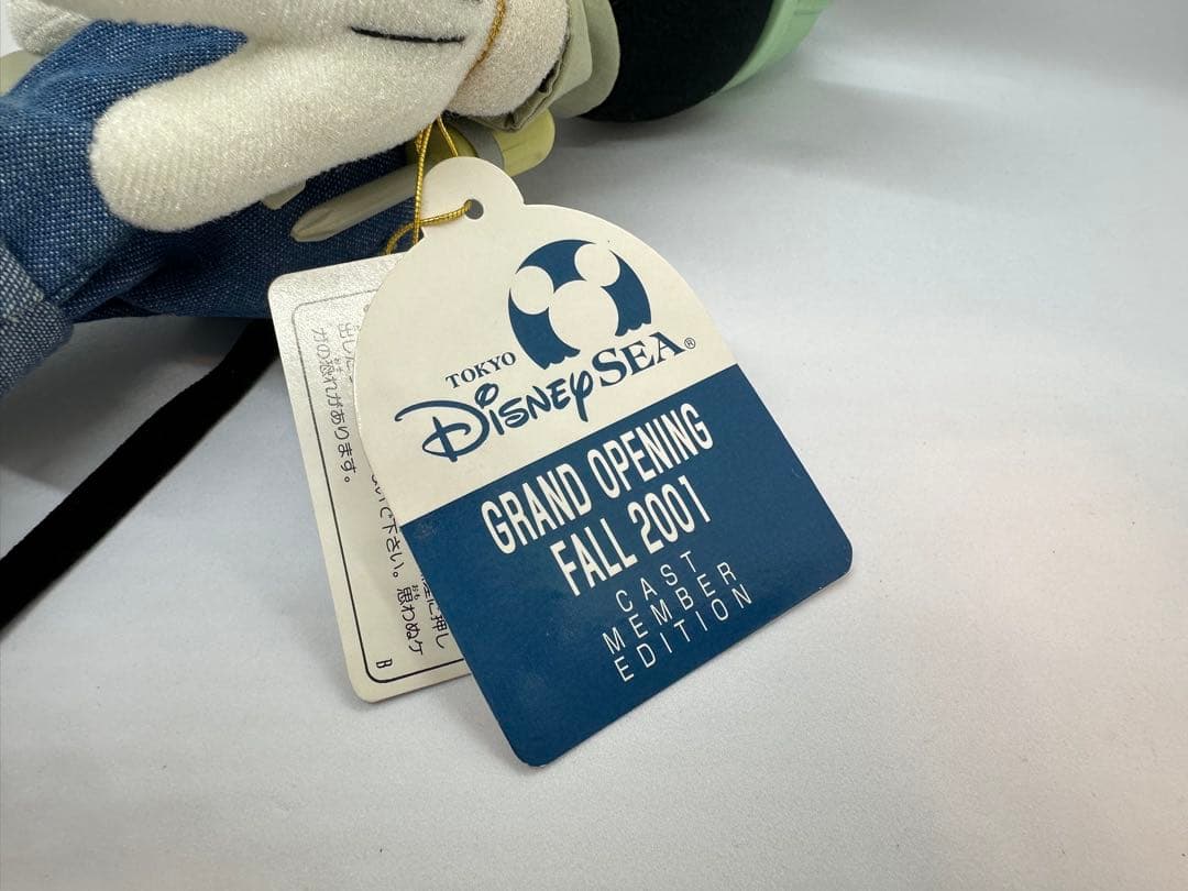 《希少品》TDS 東京ディズニーシー　2001年　キャストメンバー ミッキー
