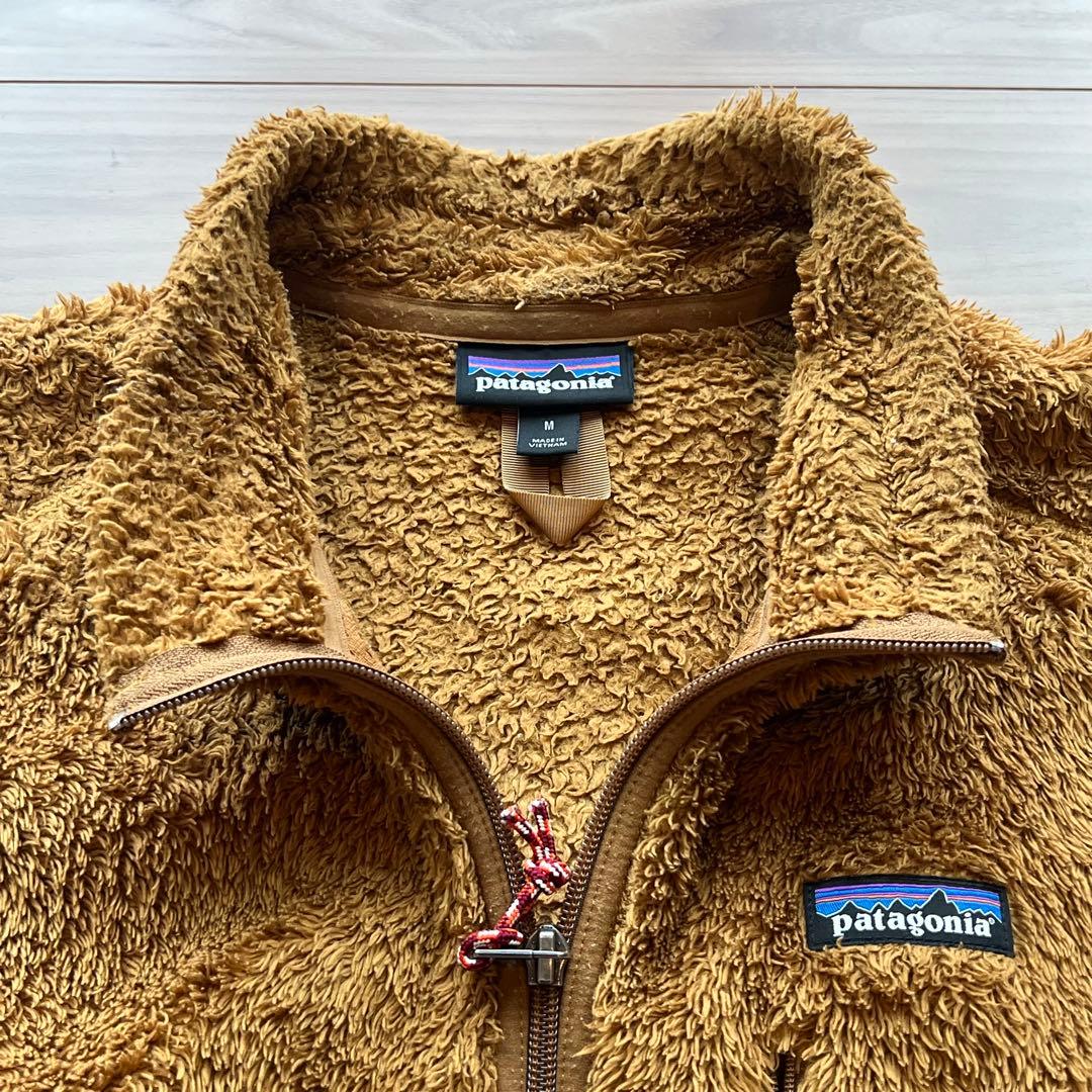 patagonia フリース ベスト ブラウン M - メルカリ