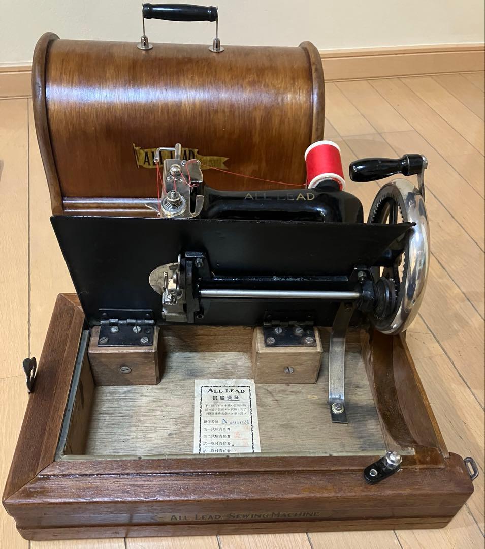 ALL LEADチェーンステッチ・ミシン☆整備・調整済品☆実働単環ミシン