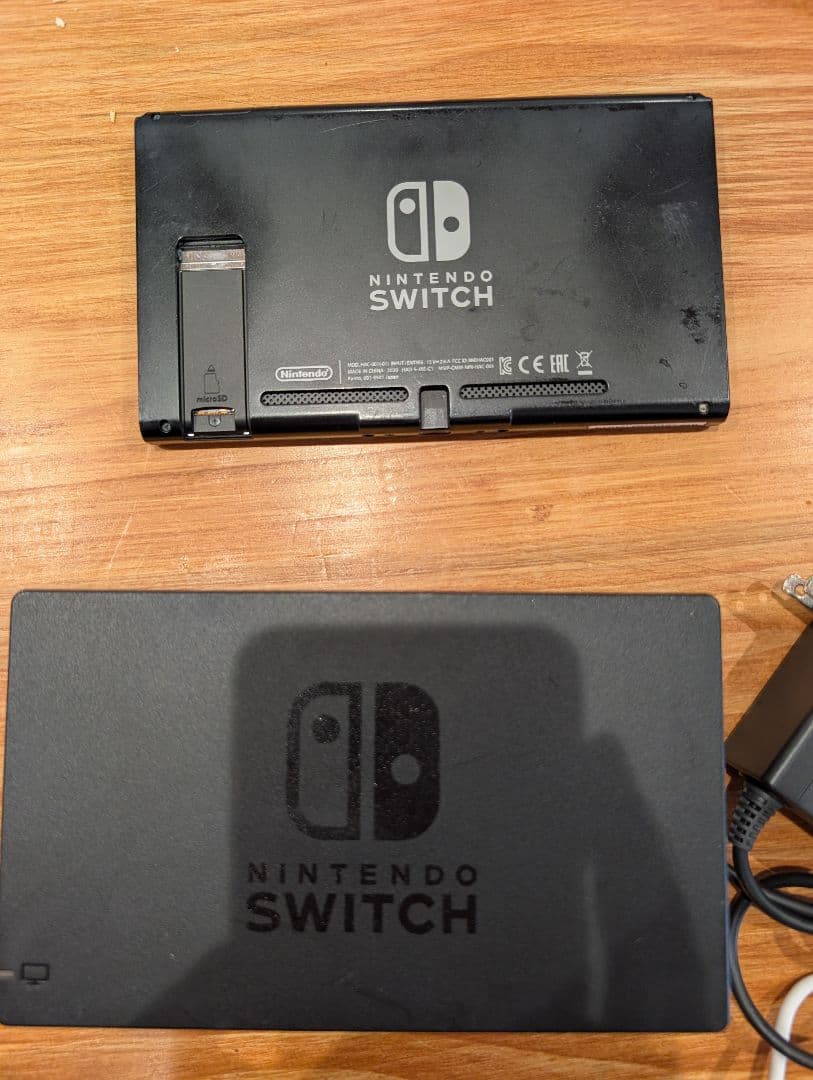 Nintendo Switch 本体 ジャンク品 ACアダプター付き - メルカリ