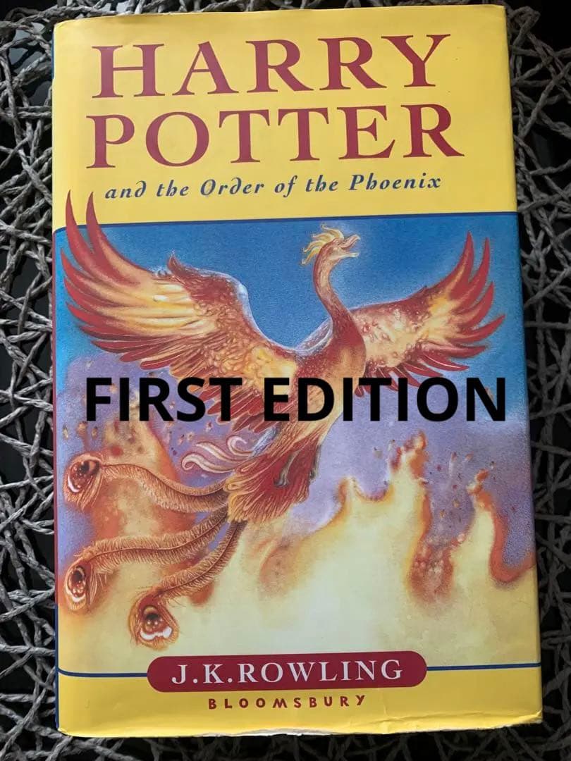 初版Harry potter FIRST EDITION HARDCOVER 1-st Edition Harry Potter Full Book Set Volumes 1-7 Hardcover