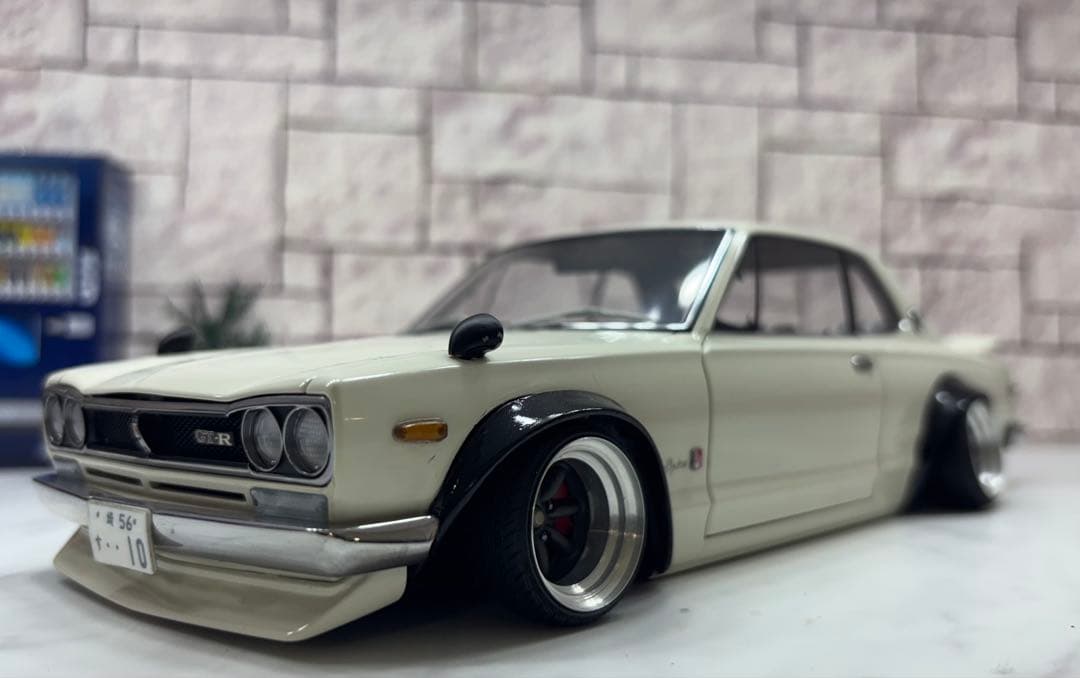 1/18 オートアート　ハコスカ GTR ワタナベ深リムスーパーワイドカスタム 1/18 オートアート ハコスカ GTR ワタナベ深リムスーパーワイド