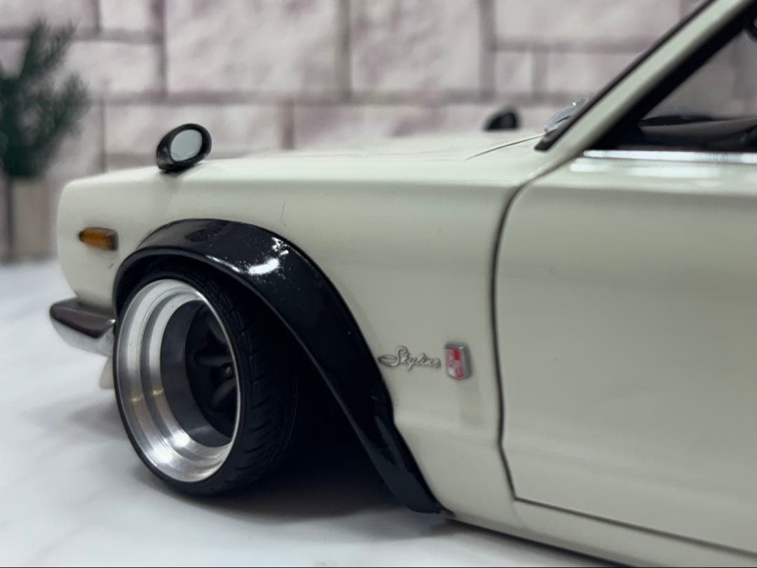 1/18 オートアート ハコスカ GTR ワタナベ深リムスーパーワイド