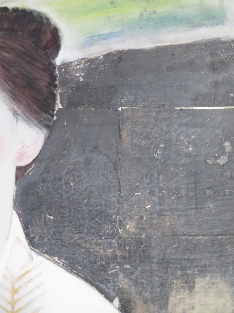 mimeian様専用神田三千枝「虹」 日本美術院特待院展出品作品 師：安田