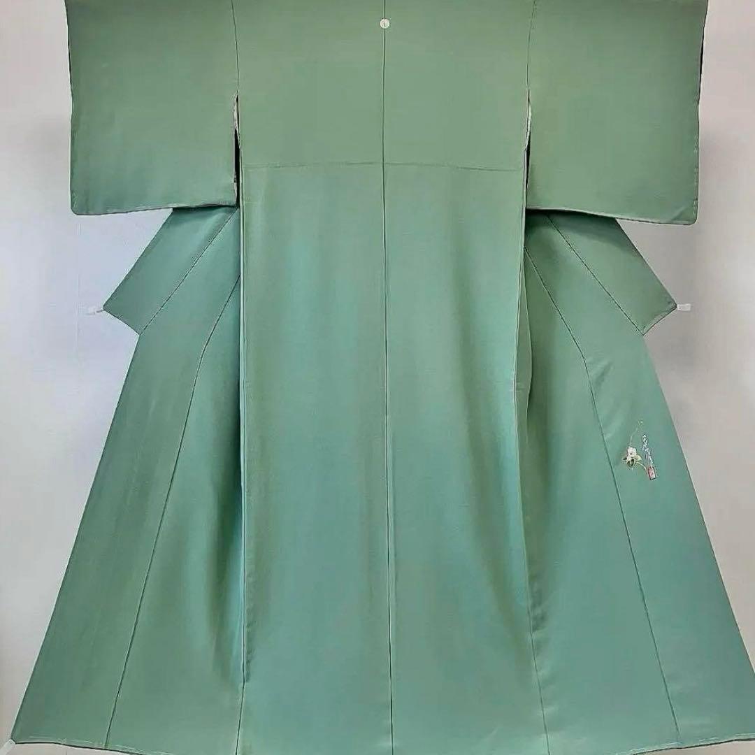 正絹✿証布あり 本草木染め 作家物 色無地一つ紋 瑞寶 袷 - メルカリ