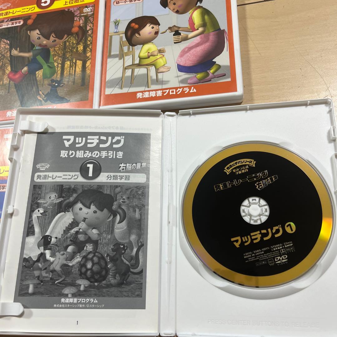 星みつる マッチング dvd 右脳の言葉 トレーニング 発達障害 療育 自閉