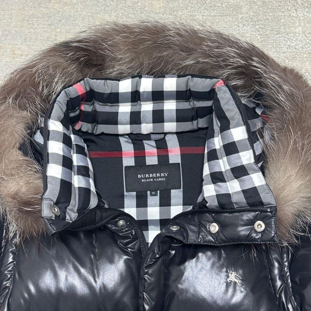 美品】バーバリーブラックレーベル 5WAY ダウンジャケット Mサイズ