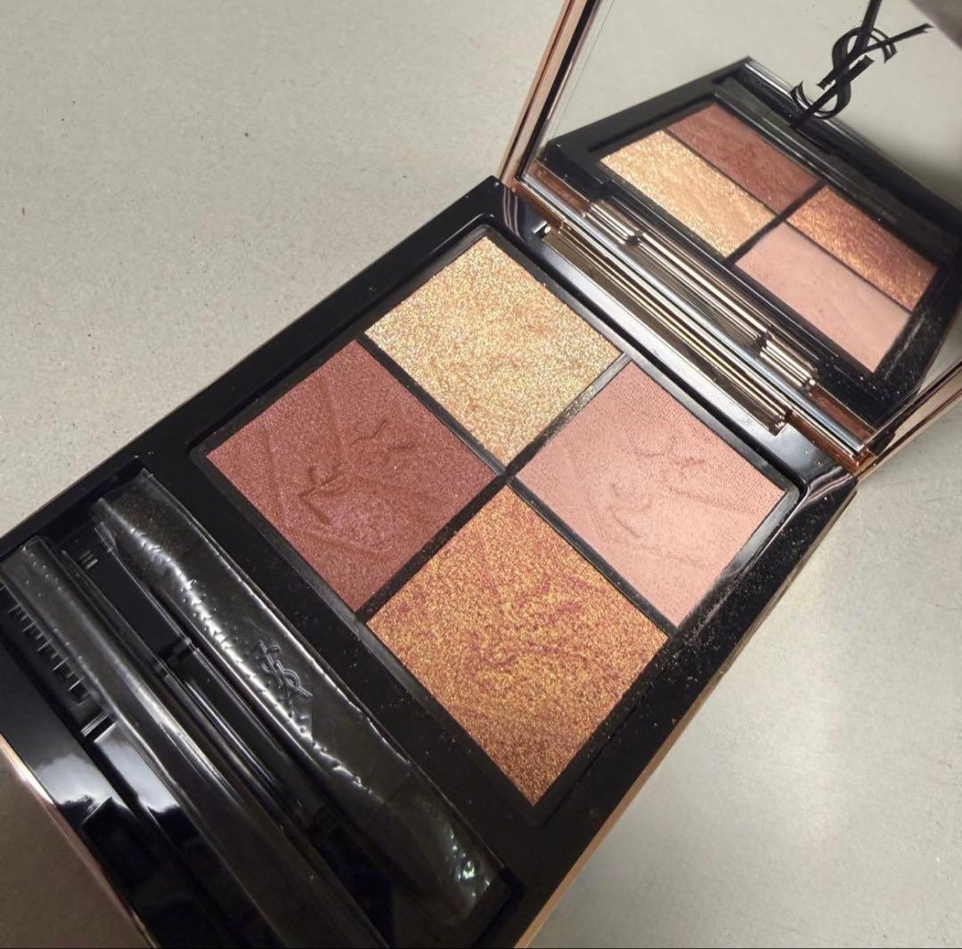 YSL ほぼ新品 クチュール ミニ クラッチ 825 限定 レア 限定アイシャドウパレット】クチュール ミニ クラッチ｜YVES SAINT