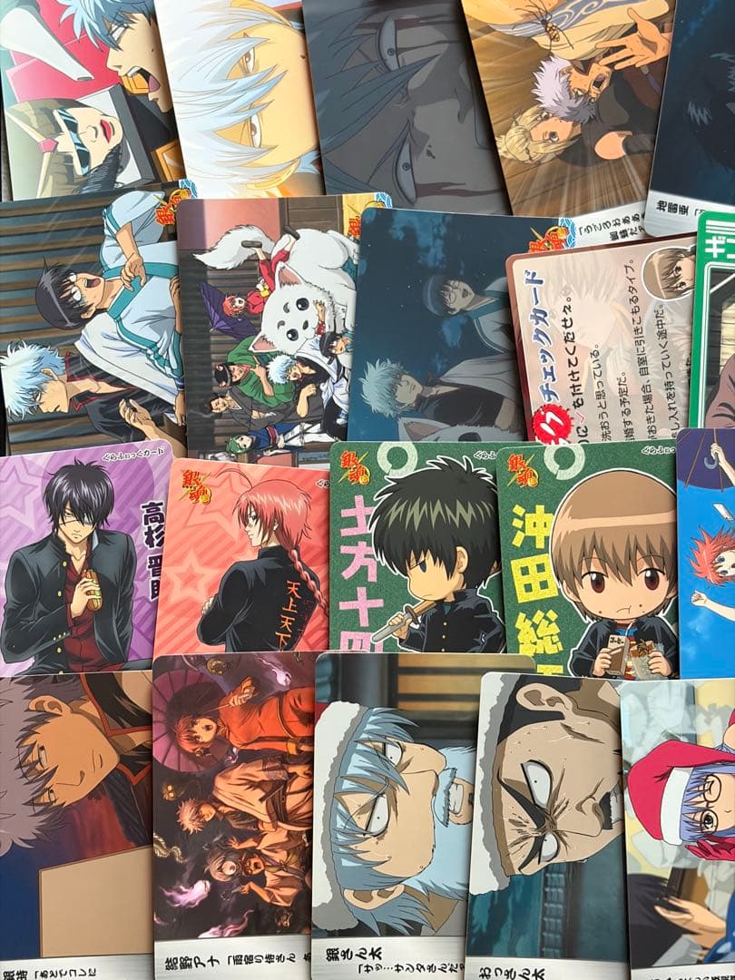 銀魂 カード まとめ売り 160枚セット コレクション 神威 沖田総悟 坂田